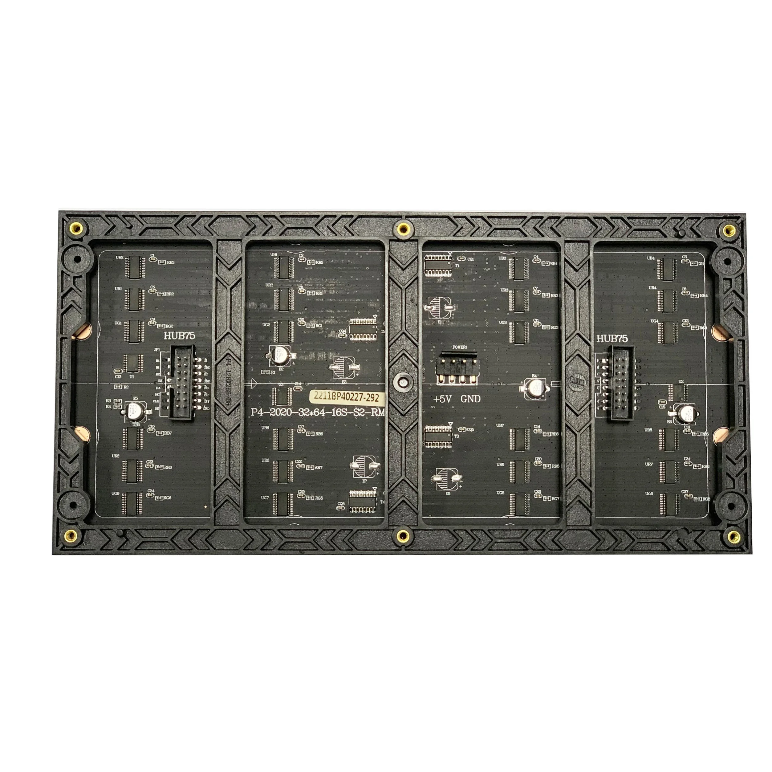 

Free shipping P4 ph4 indoor RGB led matrix 64x32 pixels 256x128mm led module ICN2037 FM6124 RUL6024