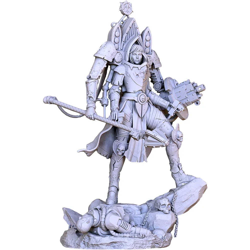 WarSisterWarSuit Miniature Figure 1:16 Resin Model Kit Unpainted Plastic Model Kit  Anime Figure A585