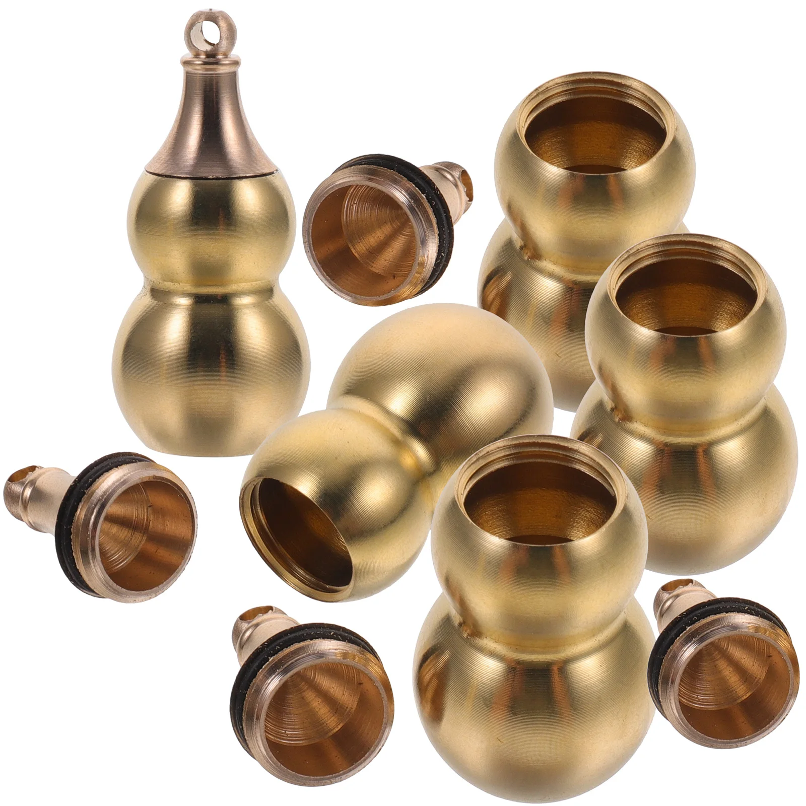 

5 Pcs Pendant Copper Keychains Decorative Charm for Charms For Anklet Jewelry Making Gifts Charms Beading Bracelet