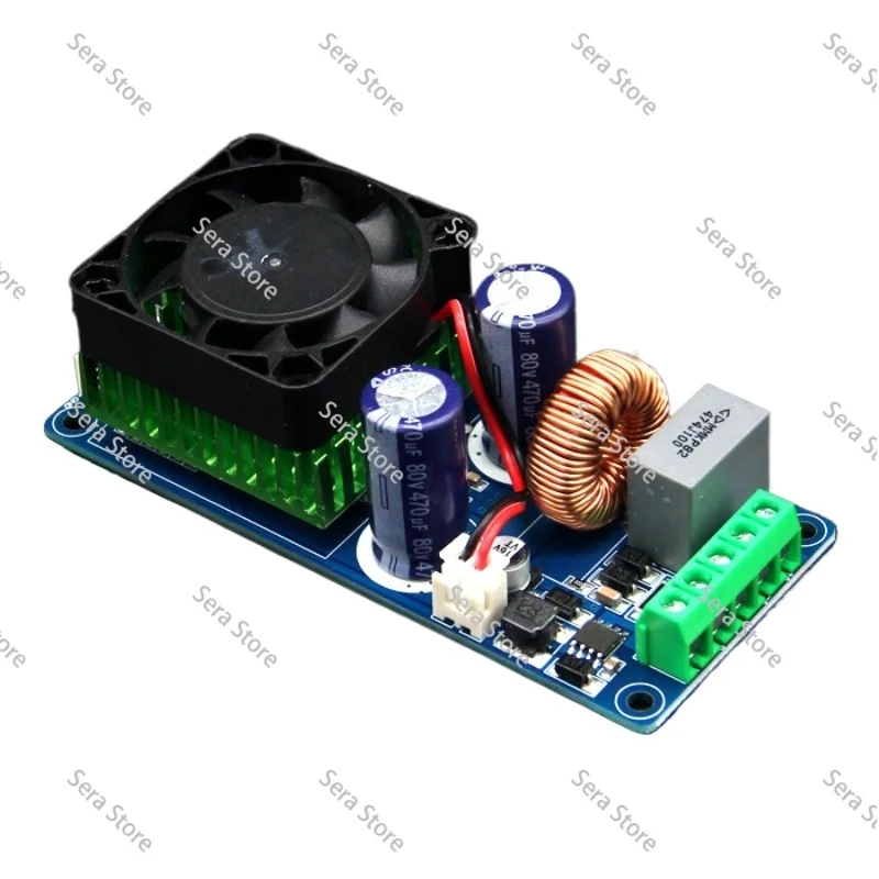 placa-amplificadora-digital-hifi-classe-d-de-alta-potencia-500w-produto-acabado-canal-mono-lm3886-irs2092s