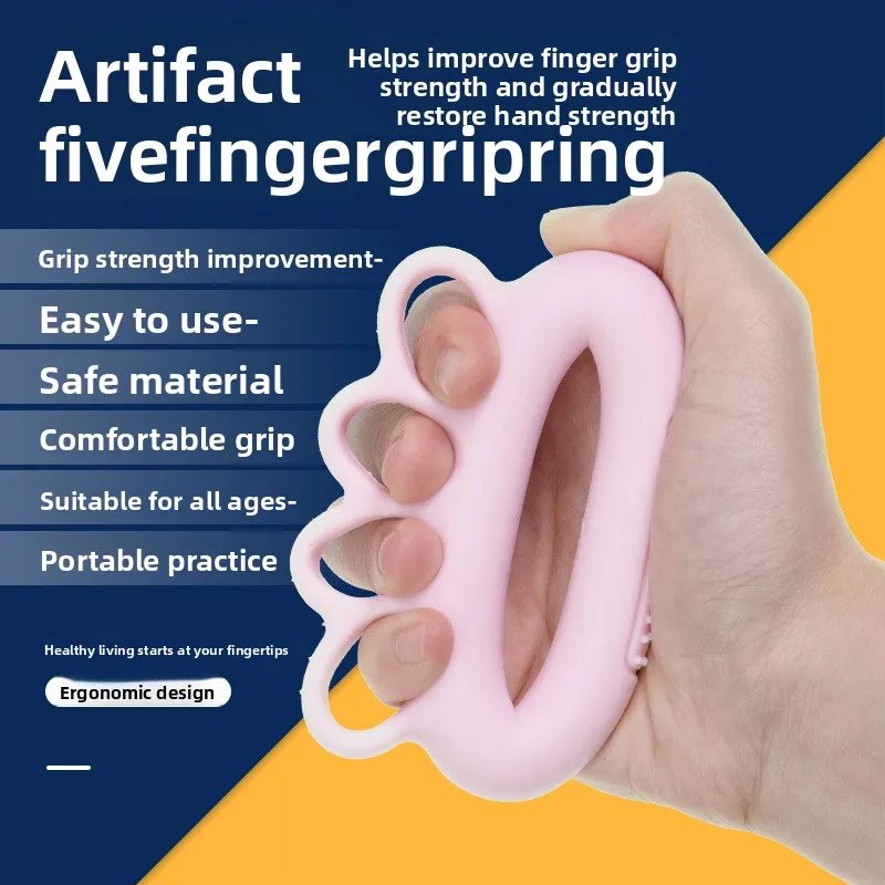 

Finger Strengthener with Separate Rings for Palm Exercise Home-Use Finger Flexibility and Grip Strength Training Equipment