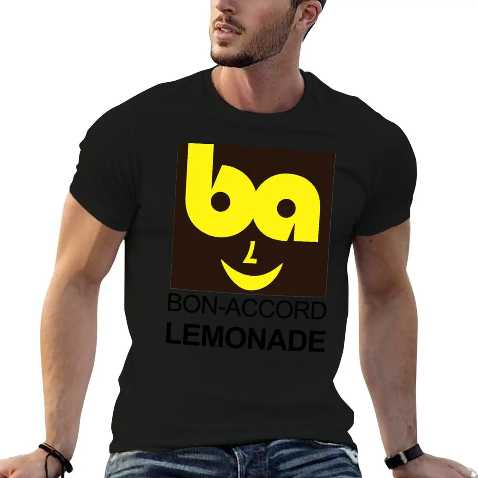 Bon Accord Lemonade' (1970s-80s) T-Shirt anime tees heavy weight t shirts for men