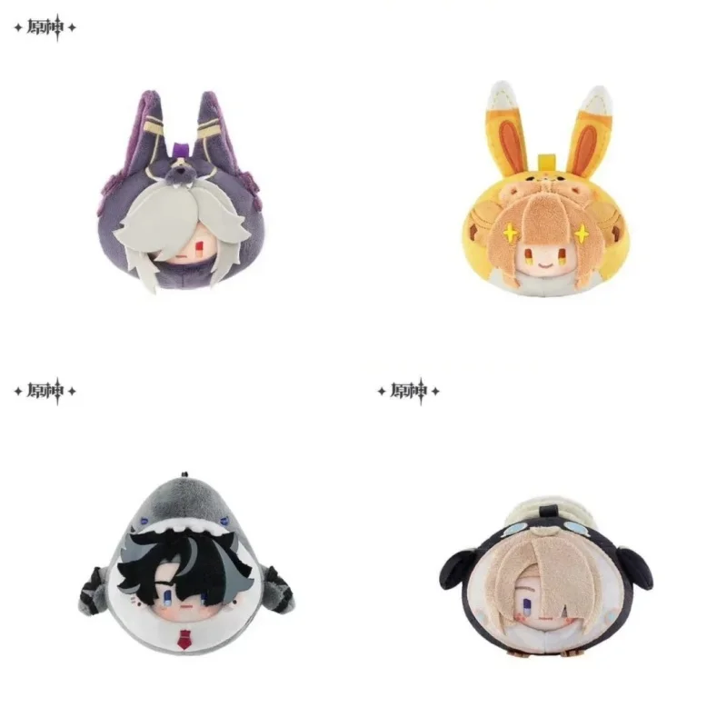 

Genuine Genshin Impact 10cm Plush Doll Toys Teyvat Zoo Theme Series Cute Tartaglia Wanderer Trendy Toys Game Peripheral Gift