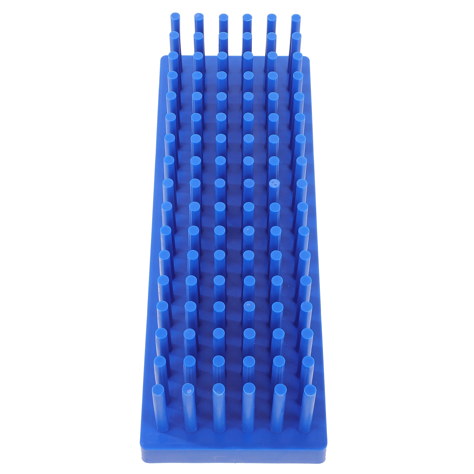 Test Tube Rack Plastic Columnar Structure Drying Storage Laboratory Use Test Tube Peg Holder Multifunctional Stand