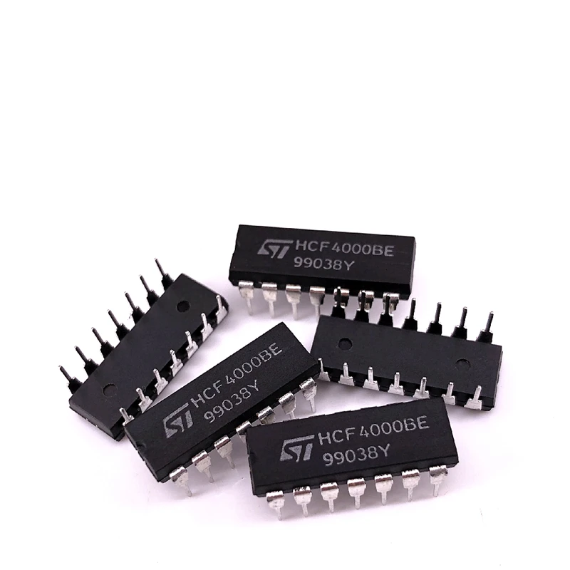 

(10pcs) HCF4000BE DIP-14 NOR GATE 4000 series logic chips IC logic chip
