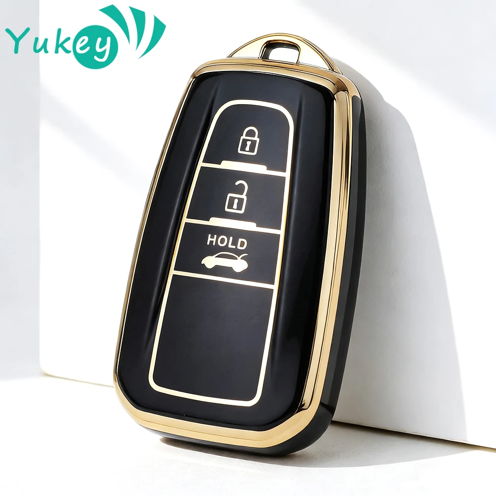 

Shell Fob for Toyota Prius Camry Corolla CHR C-HR RAV4 Land Cruiser Prado Altis TPU Car Remote Key Cover Case Key Protect Holder