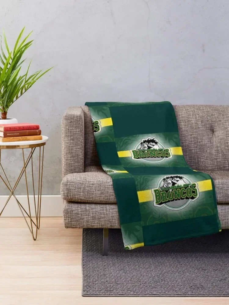 Humboldt broncos Throw Blanket Bed Fashionable Decorative Sofa Blankets