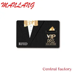 Custom  VIP Business RFID Plastic PVC Membership Gift Loyalty Smart Chip Card