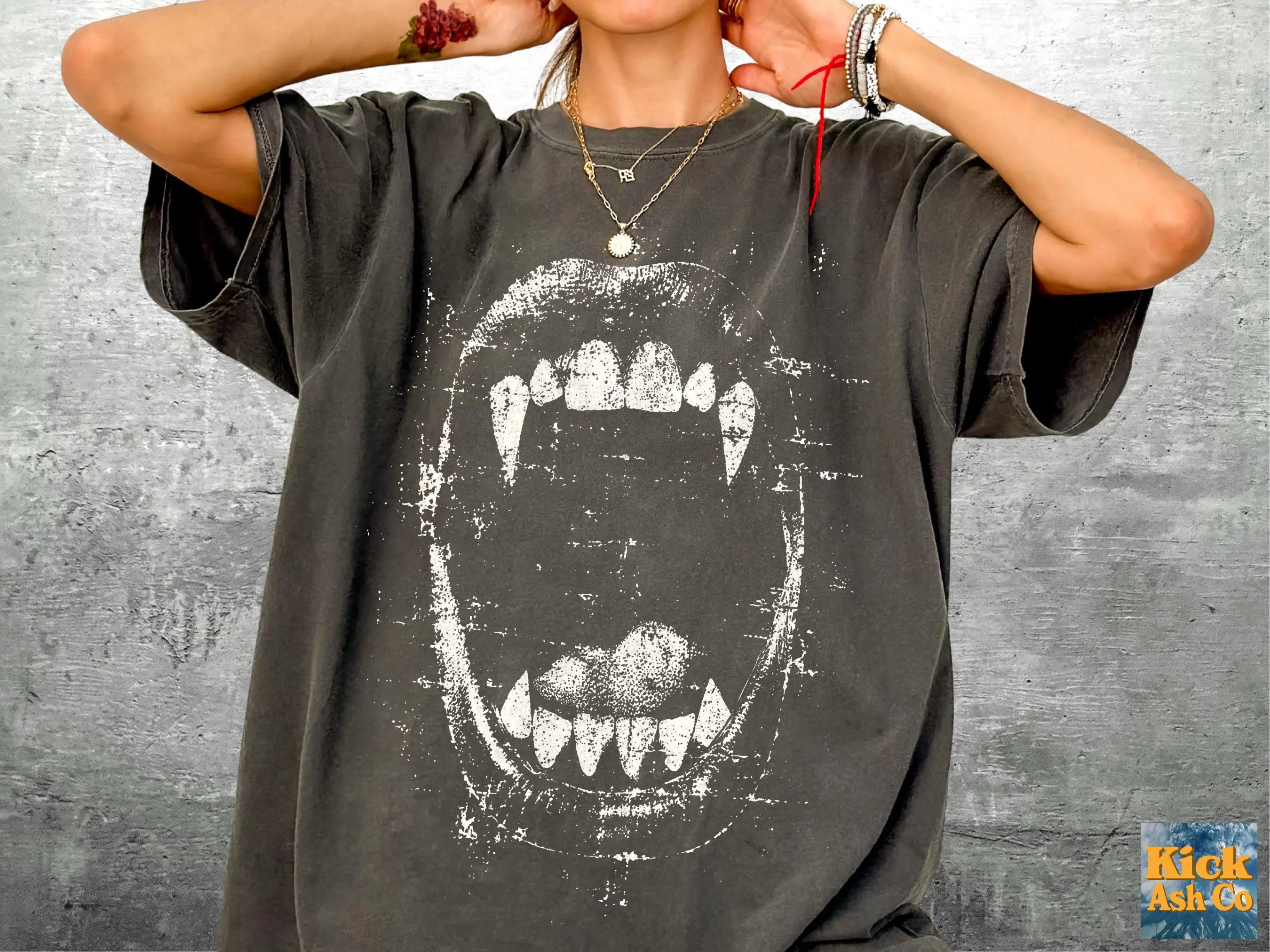 Vampire Shirts, Goth Girl, , Mens, Unisex Comfort T-shirt