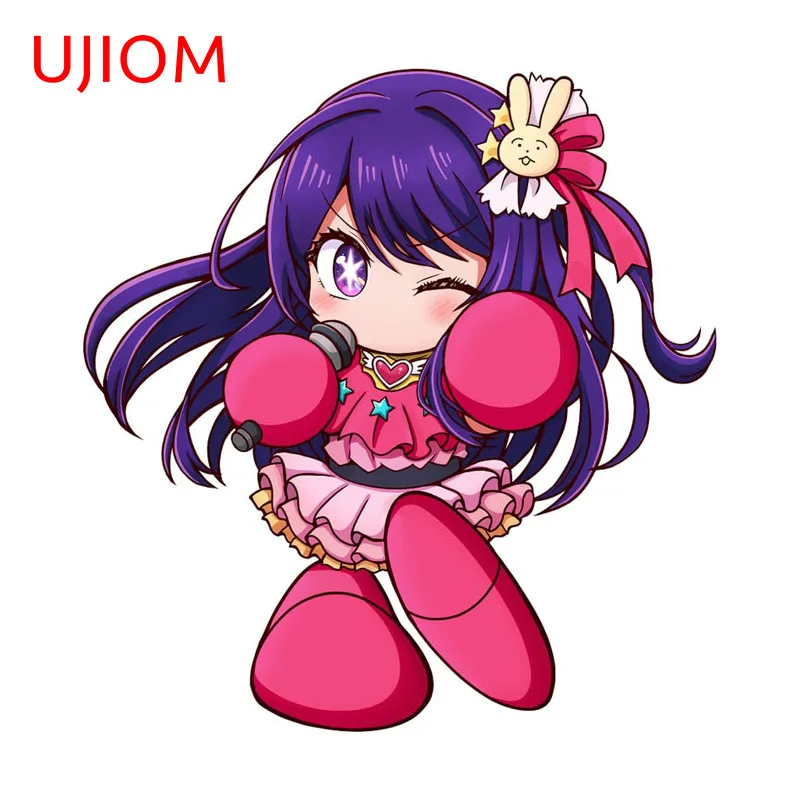 UJIOM Hoshino Ai Cute Wall Sticker Exquisite Home Decor Game Room Decal Occlusion Scratch Refrigerator Veneer Sofa Wall Decor
