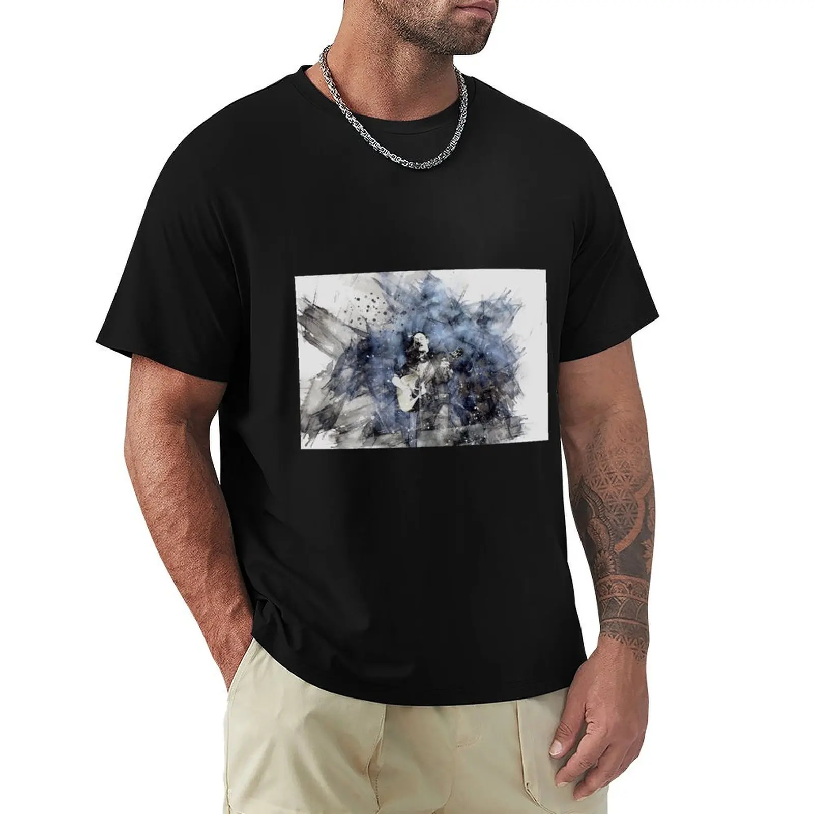 Roddy Frame Aztec Camera Artistic Artwork T-Shirt Moisture Wicking Athletic T-Shirt
