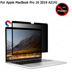 Pro 16 2019 A2141 Removable Magnetic Privacy Filter for Macbook Pro 16 inch Screen Protector Anti-spy Film Privacy Protection