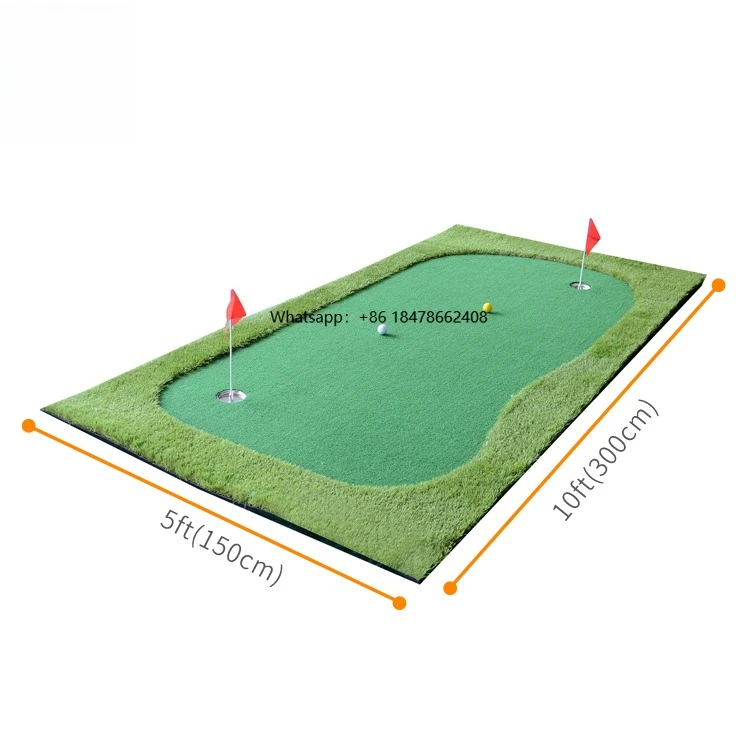 

Golf Simulation Golf Putting Green Mat Synthetic Grass Golf Putting Carpet for Indoor Outdoor Practice