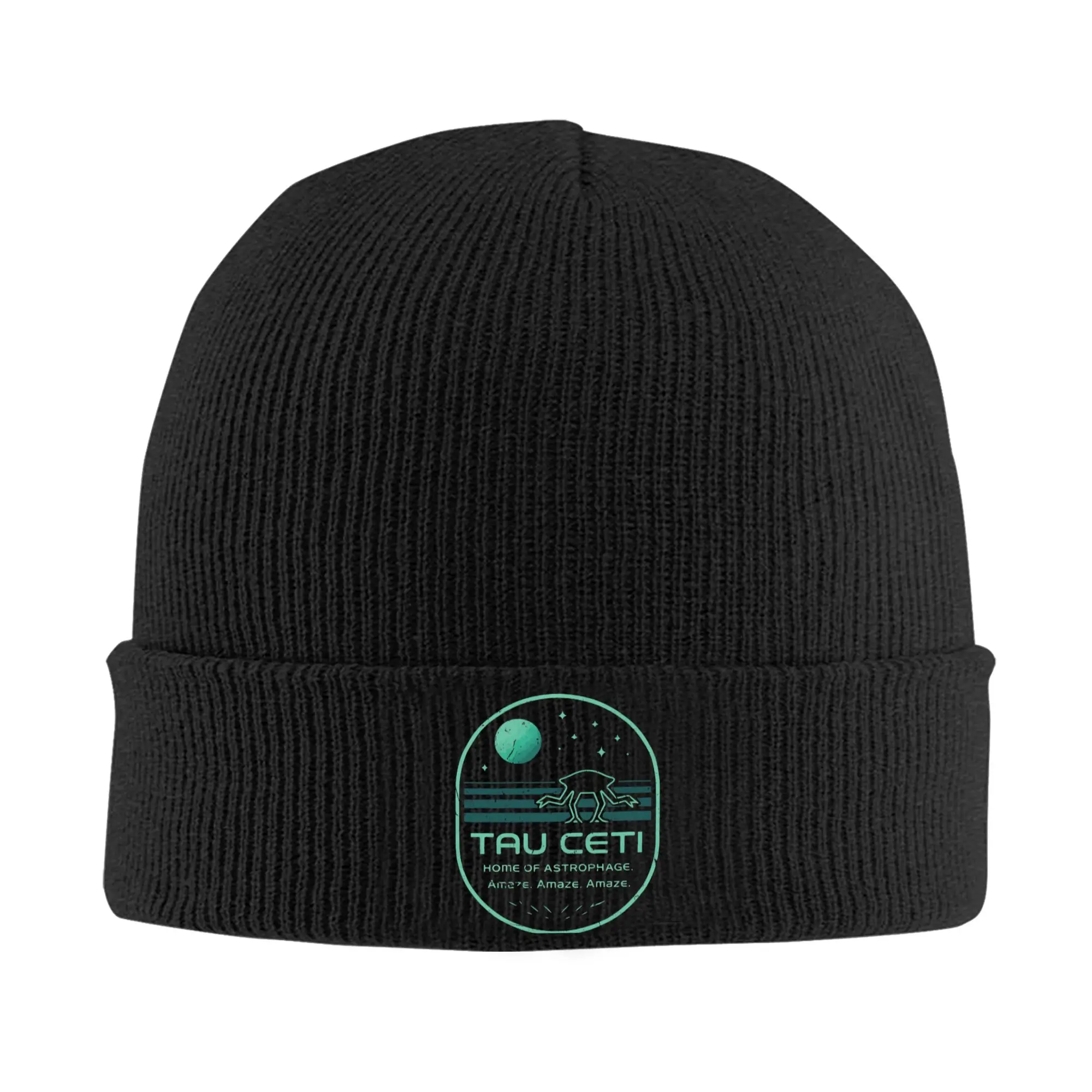 Project Hail Mary - Tau Ceti Knitted Caps Women's Men's Beanies Winter Hat Acrylic  Warm Cap