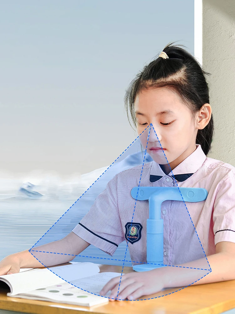 Correcteur de Posture d'écriture ABS Durable pour enfants, protection assise, support Anti-bosse, bureau antidérapant, établis de conception d'arc en forme de T