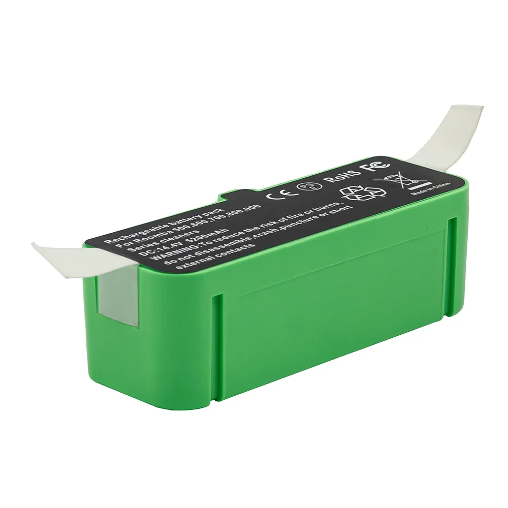 For iRobot 500 600 700 800 900 14.4V 5200mAh/6400mAh/7000mAh Battery series Battery For iRobot Roomba 620 650 770 780 580