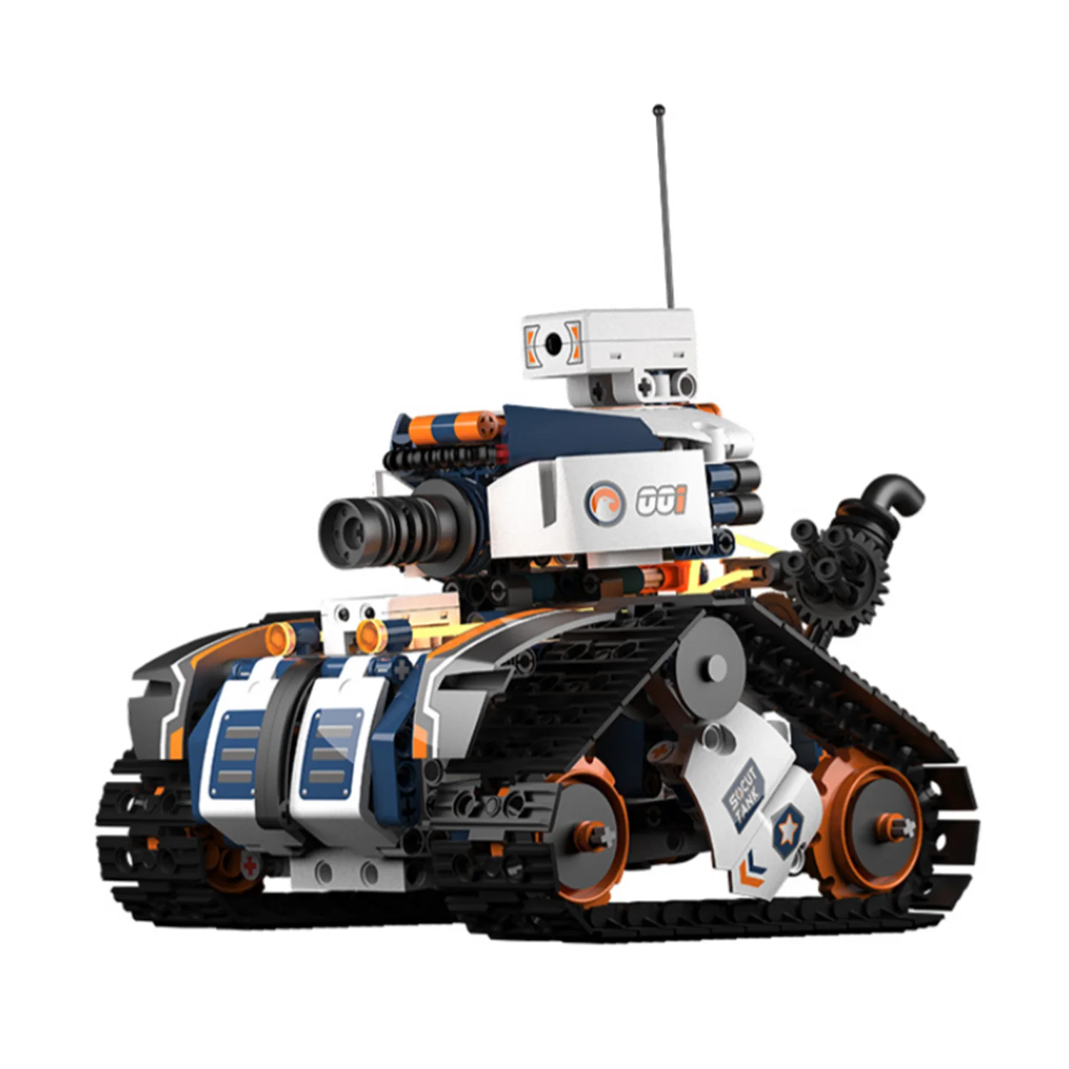 

UBTECH JRKL104 Intelligent Programming Building Blocks Reconnaissance Tank with Camera