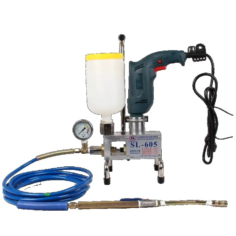 SL-605 Electric High Pressure Plugging Injection Molding Machine with Pump and Motor Core Components