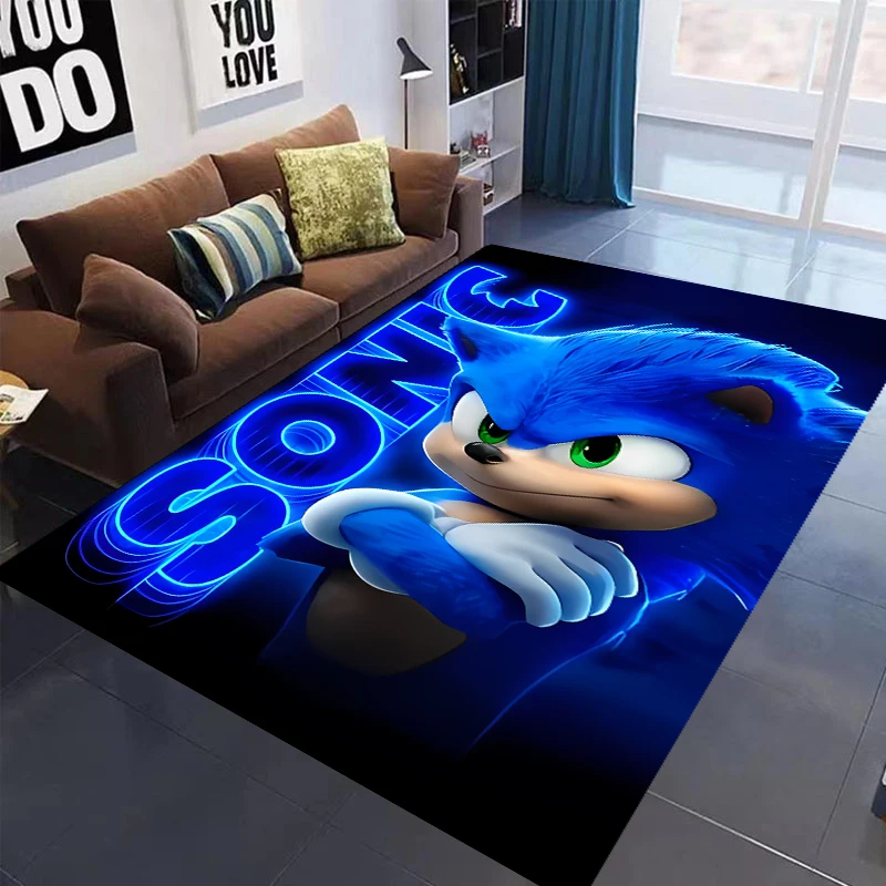 Anime Characters H-Hedgehog printed Carpet Non-slip Multi Function carpet Room Rug Entrance Floor mat Kitchen Hallway Home Decor