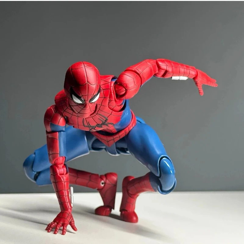 New Shf Spider Man Brand New Day Peter Parker New Red And Blue Suit Gk Action Figure Birthday Present Toys Gifts