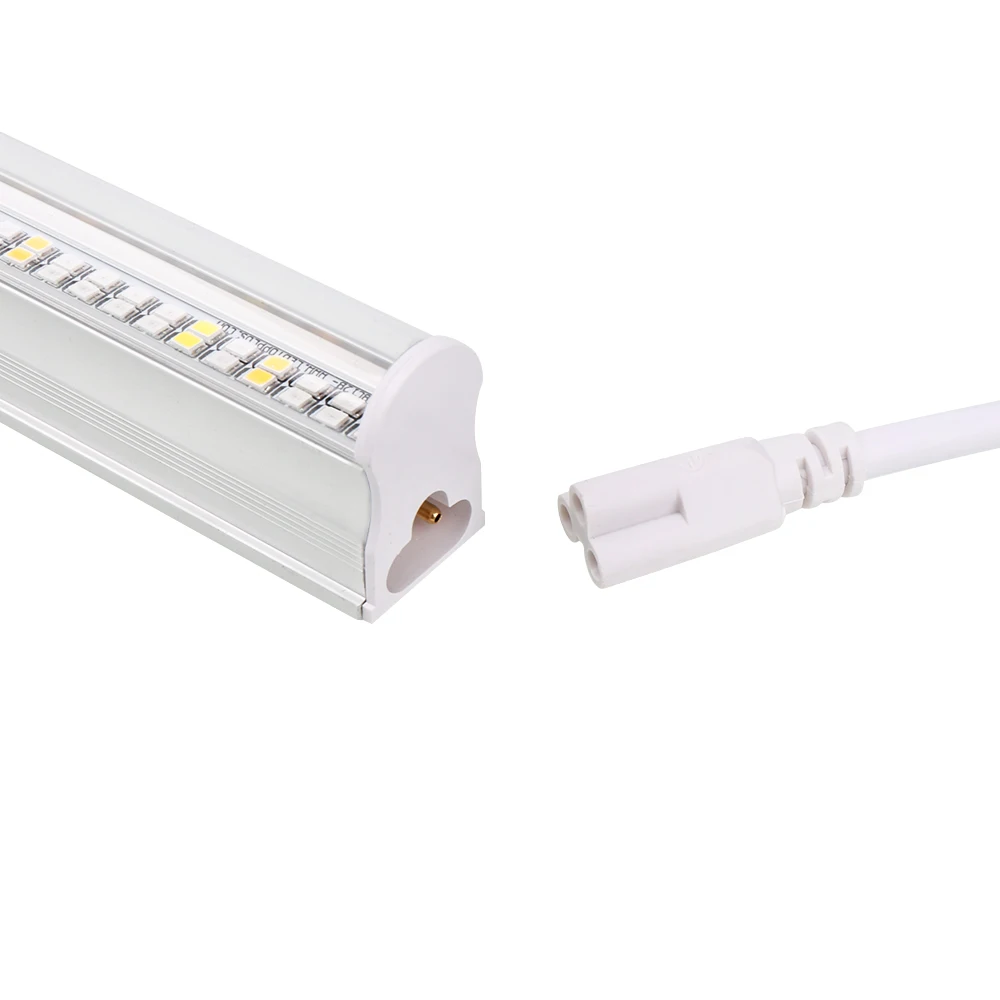 T5 T8 Extension Cord 3Pin LED Tube Connector Cable 50cm 100cm Power Wire ON/OFF Switch For Integrated Tube Light EU US Plug