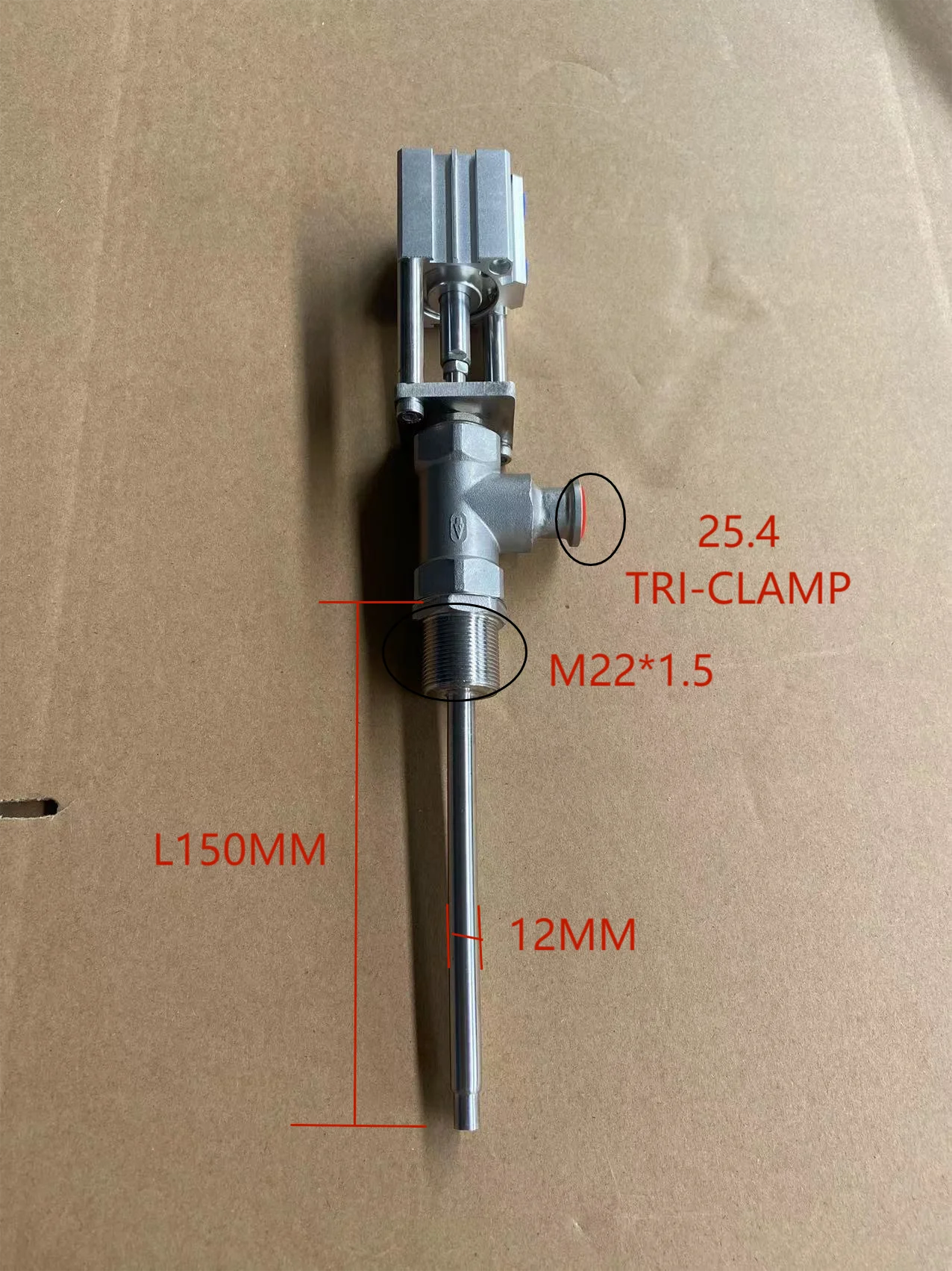 

Liquid filling machine accessories discharge nozzle filling head water agent small diameter anti-drip check valve water outlet f