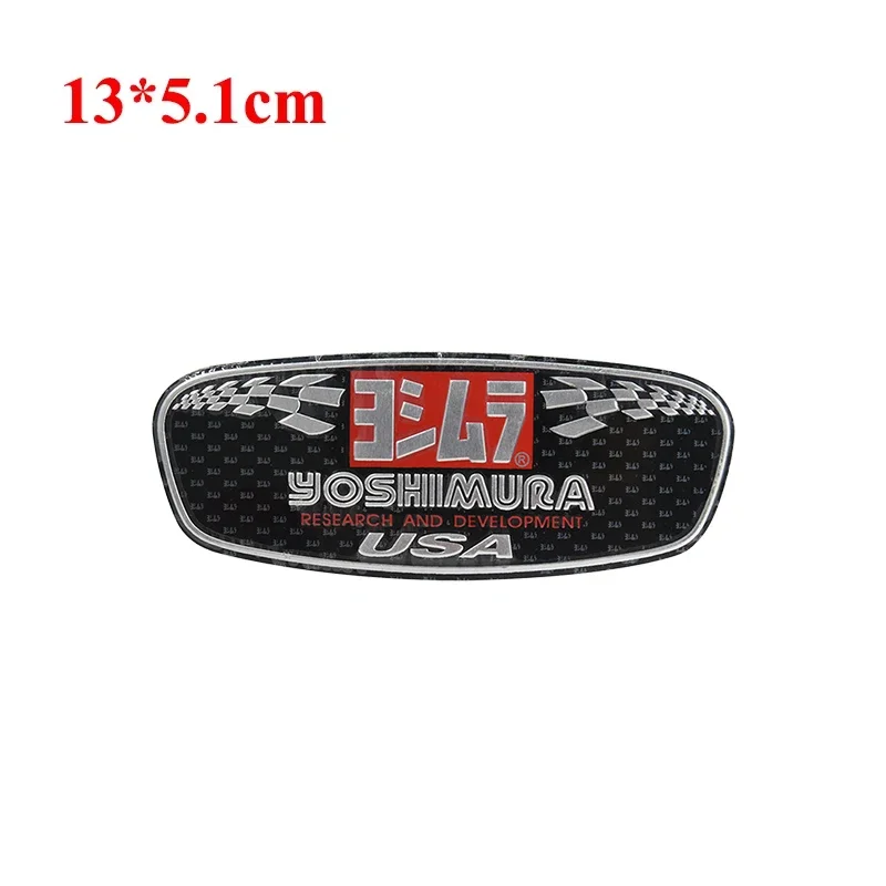 S T .オートバイの排気新しいヨシムラ AT2 エスケープマフラー R11 R77 HF 3D 粘着耐熱マフラーアクセサリー