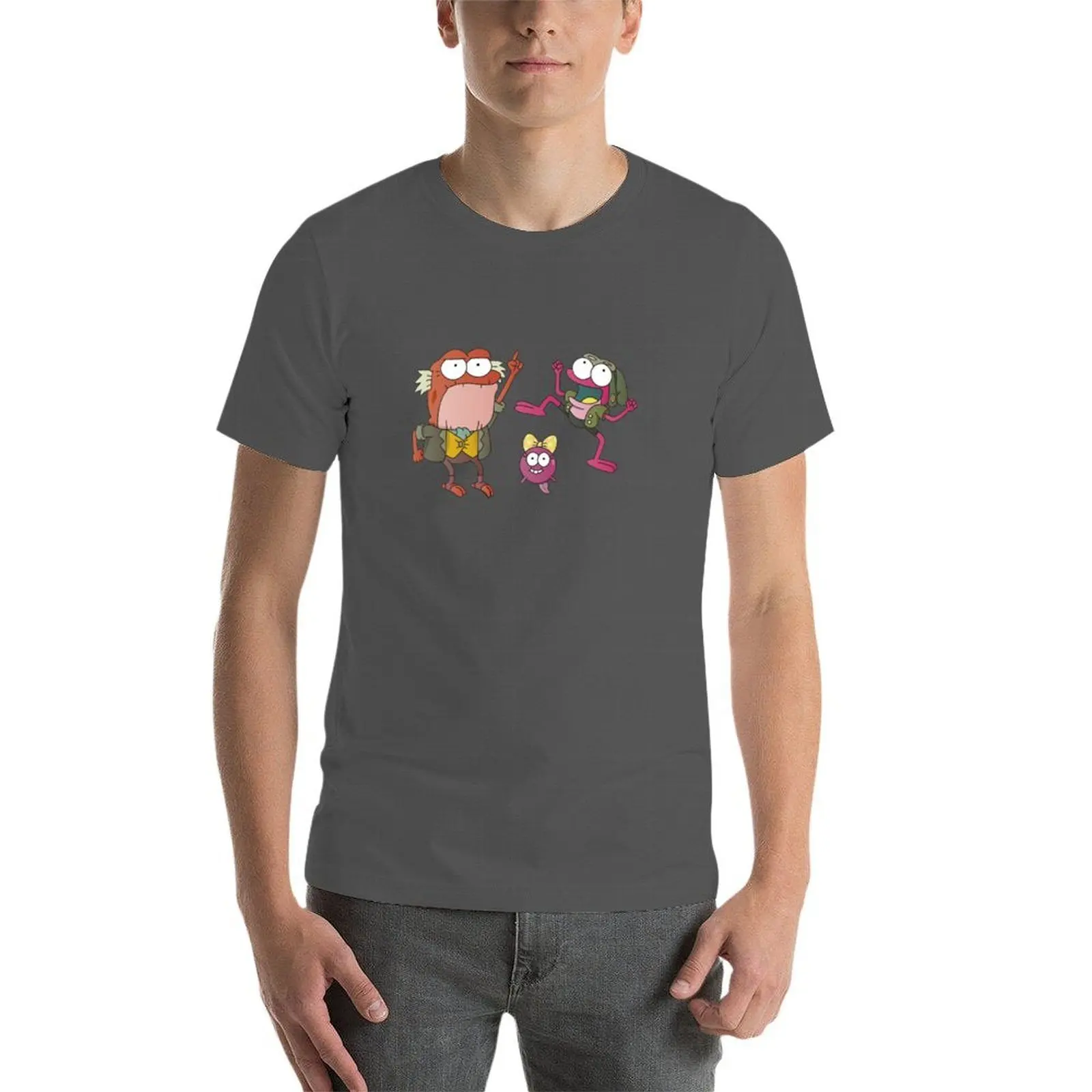 تي شيرت Family Plantar Amphibia تي شيرت رجالي تي شيرت قطني مع مطبوعات تي شيرت #4