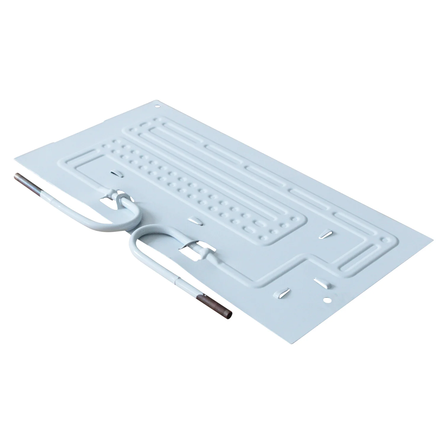 Aluminiowa płytka chłodząca do lodówki, płytka chłodząca do zamrażarki z kapilarną, 40X21