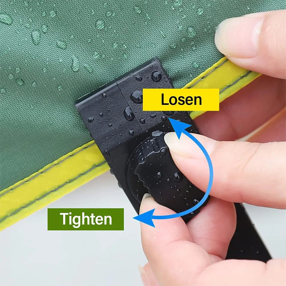 텐트 클립, 캐노피 차양 클립, 방수포 로프 클립, 고강도 장력 고정, 야외 캠핑에 적합, 5 개 또는 40 개