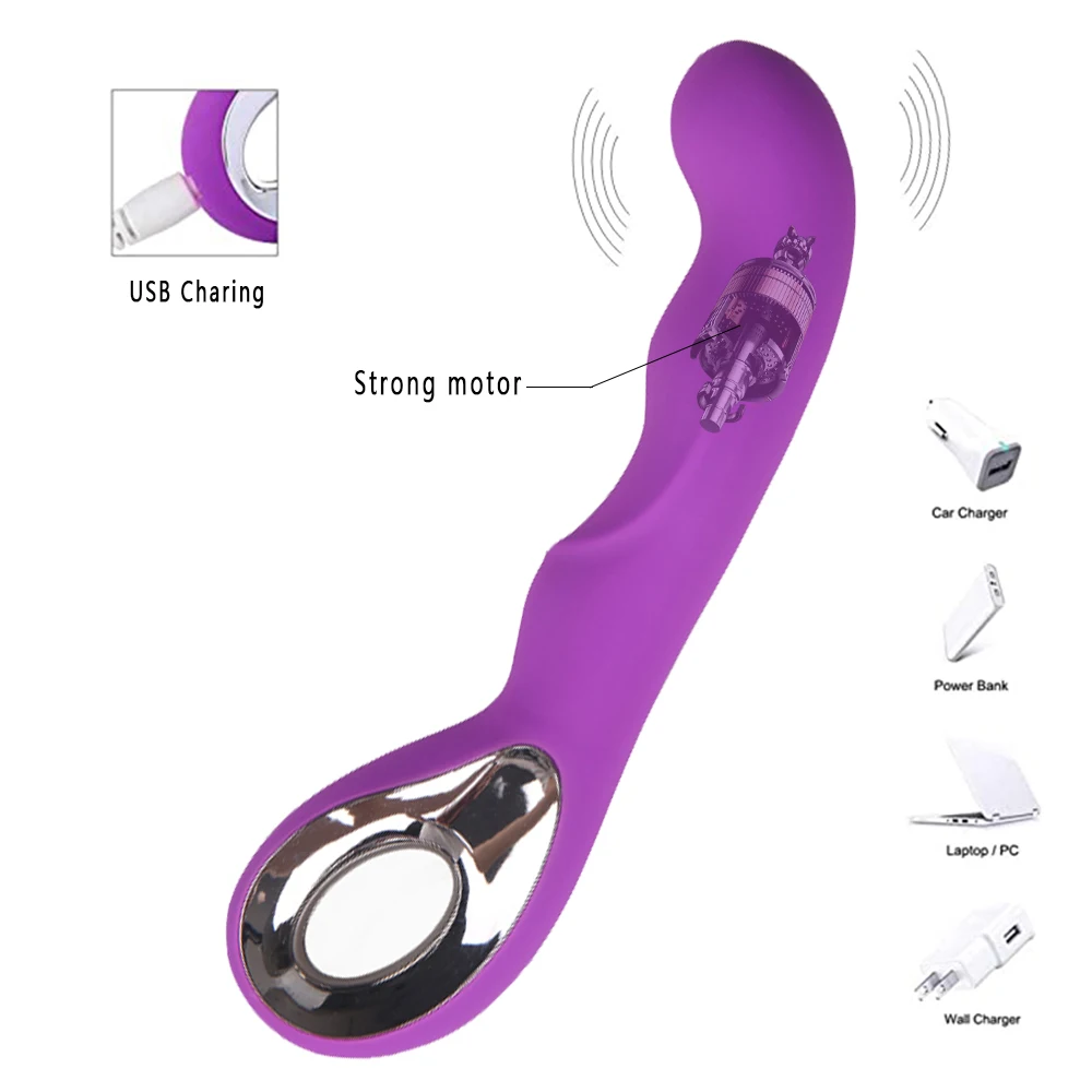 Adult Vibrator Clitoris Nipple G-spot For Female Tease Dildo Stimulator Massager Vagina Masturbator Sex Toys for Women Couples