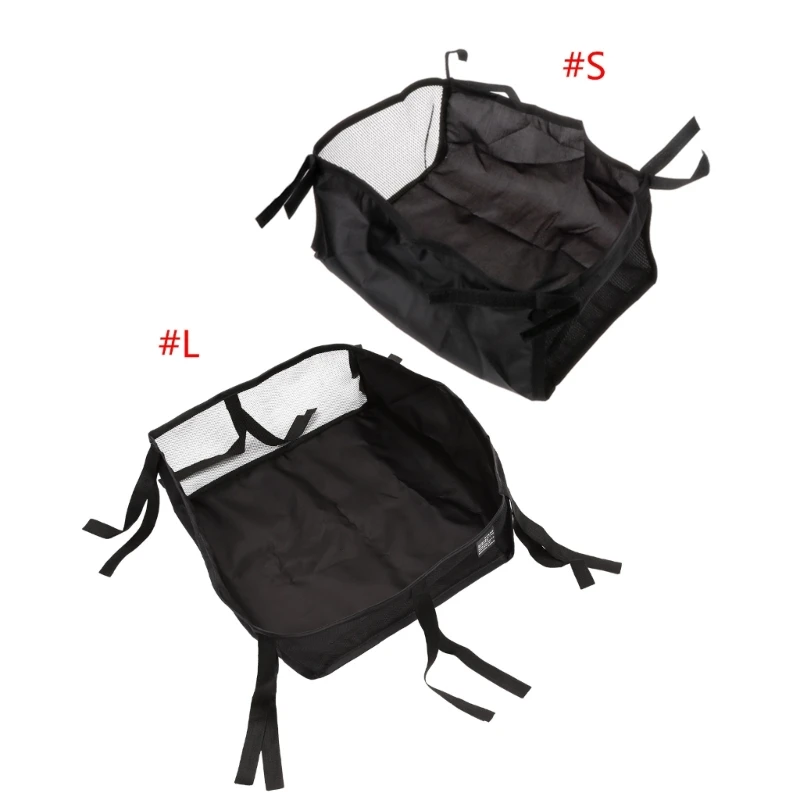 

Baby Stroller Basket Newborn Stroller Hanging Basket Large/Small Easy to Install Portable Bag for Infant Pram