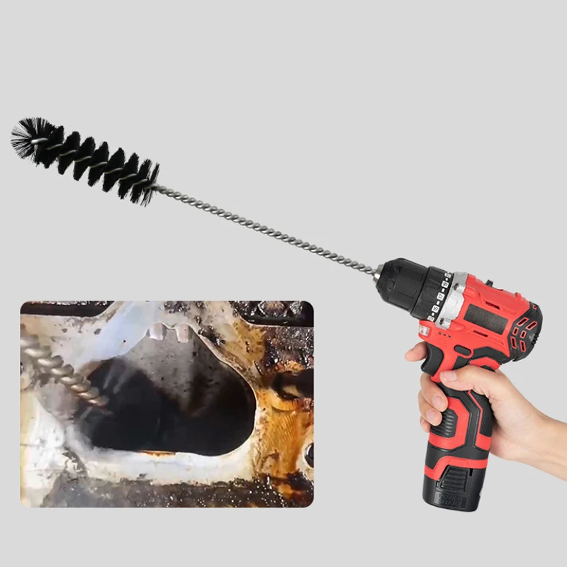 

Car Cleaning Tools Engine Maintenance Intake Valve Cylinder Carbon Removal Brush Cleaning Brush Inspection Tool Car Wash Kit