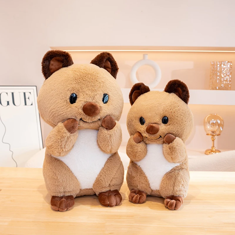 

40-50cm Lovely Kangaroo Plush Doll Kawaii Smiling Kangaroo Plush Toy Cartoon Kangaroo Animal Pillow Cushion Home Decoration