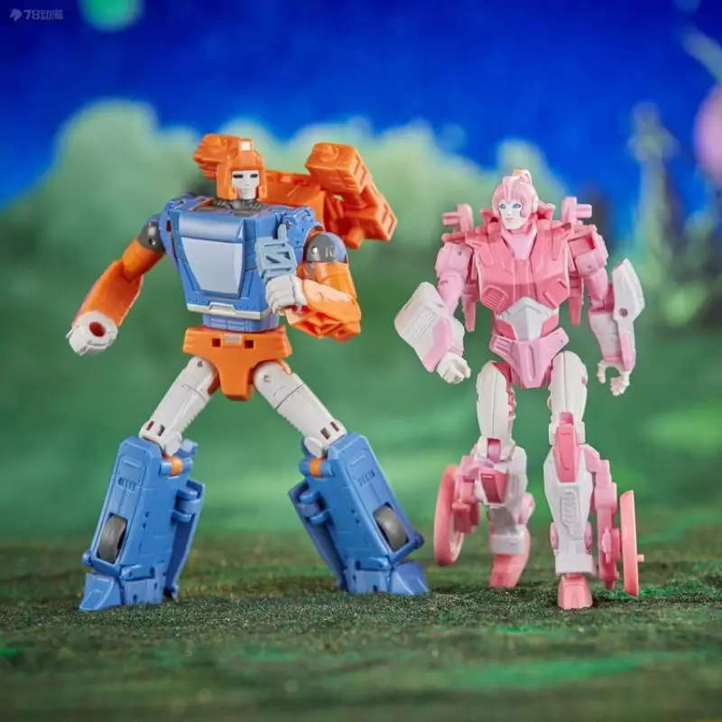 Hasbro Transformatoren Speelgoed Erfenis Evolutie Oorlog Dageraad Deluxe Cybertronian Erial En Dion 2-Pack Actie Figures﻿ Speelgoed Cadeau