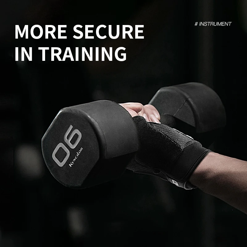 Gym Fitness Gloves Anti-slip Wear Resistant Heavyweight Sports Exercise Barbell Weight Lifting Training Sport Cycling Gloves