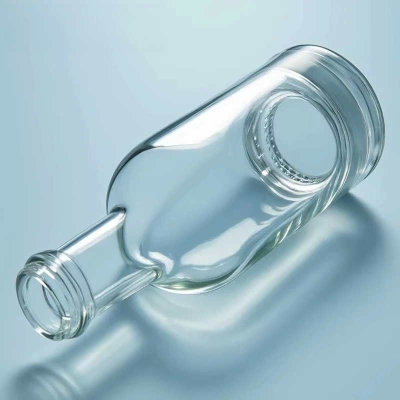 1Wyn glass bottle perfume dispenser wall hanging 200ml 375ml 500ml single perfume bar glass bottle dispenser with scale