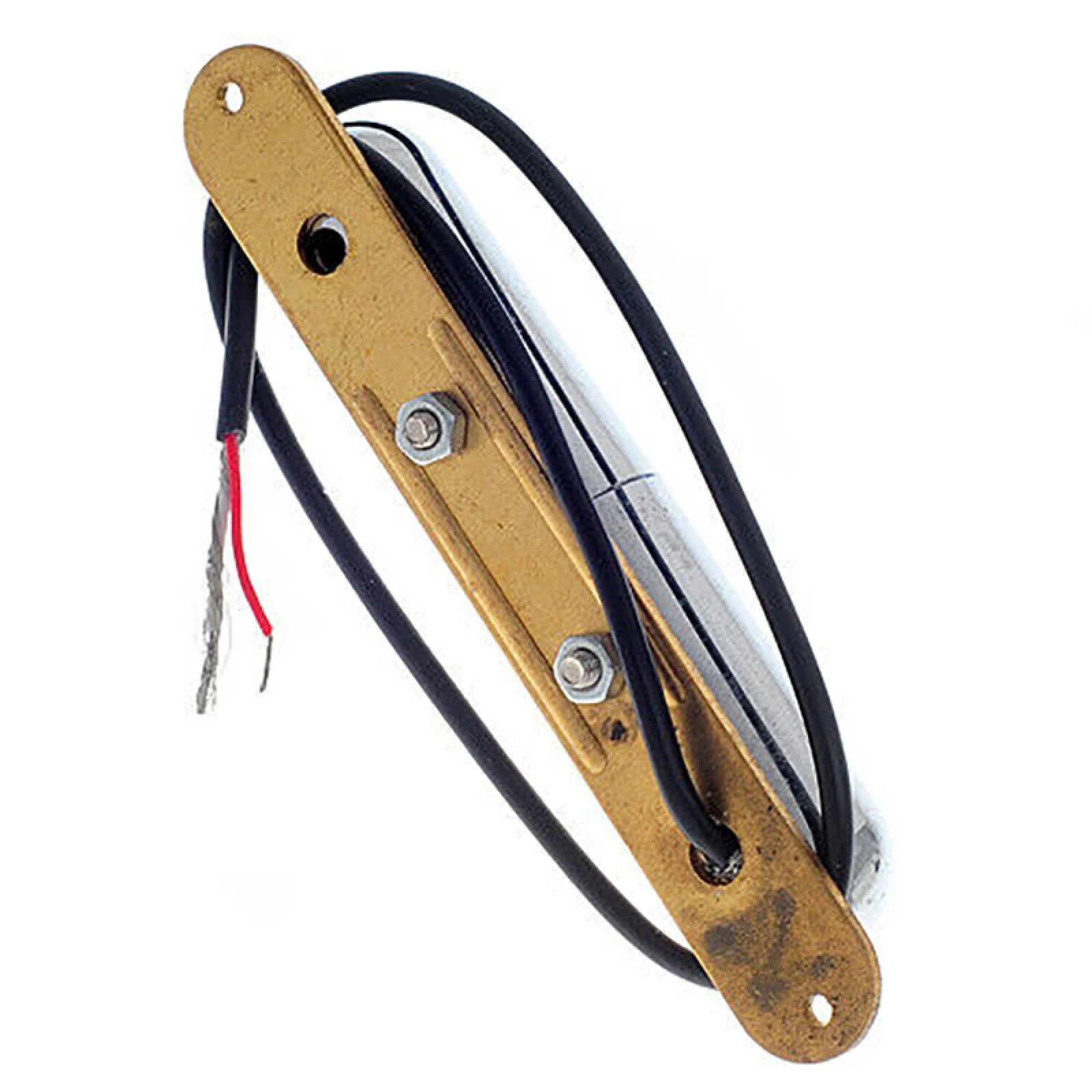 أنبوب أحمر شفاه جيتار كهربائي مطلي بالكروم ملف واحد لجيتار أداء موسيقى عالي الجودة