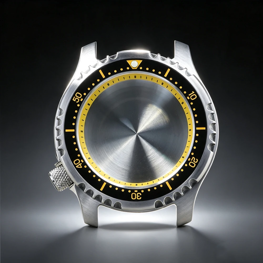 [Supporting Assembly] Pufferfish Case Suitable for NH35/36 Movement, 200m Waterproof Sapphire Mirror, 8 o'clock Left Handle Posi