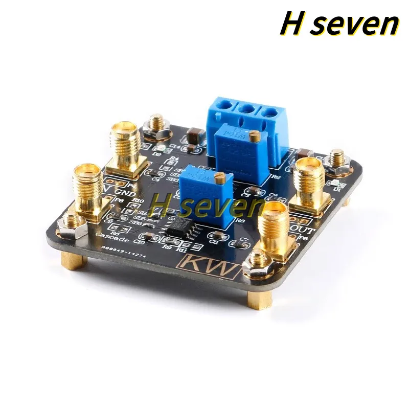 OP07 Module Single Double Channel Operational Amplifier Board Low Deviation Voltage Amplifier Signal Processing 1MHz