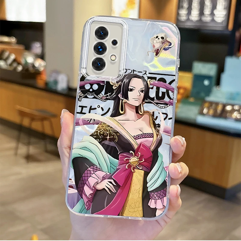 Anime O-One Pieces Phone Case For Samsung Galaxy S25 S24 S23 S22 S21 Plus Ultra S24 FE A73 A72 A55 A54 A53 Hard Shockproof Cover