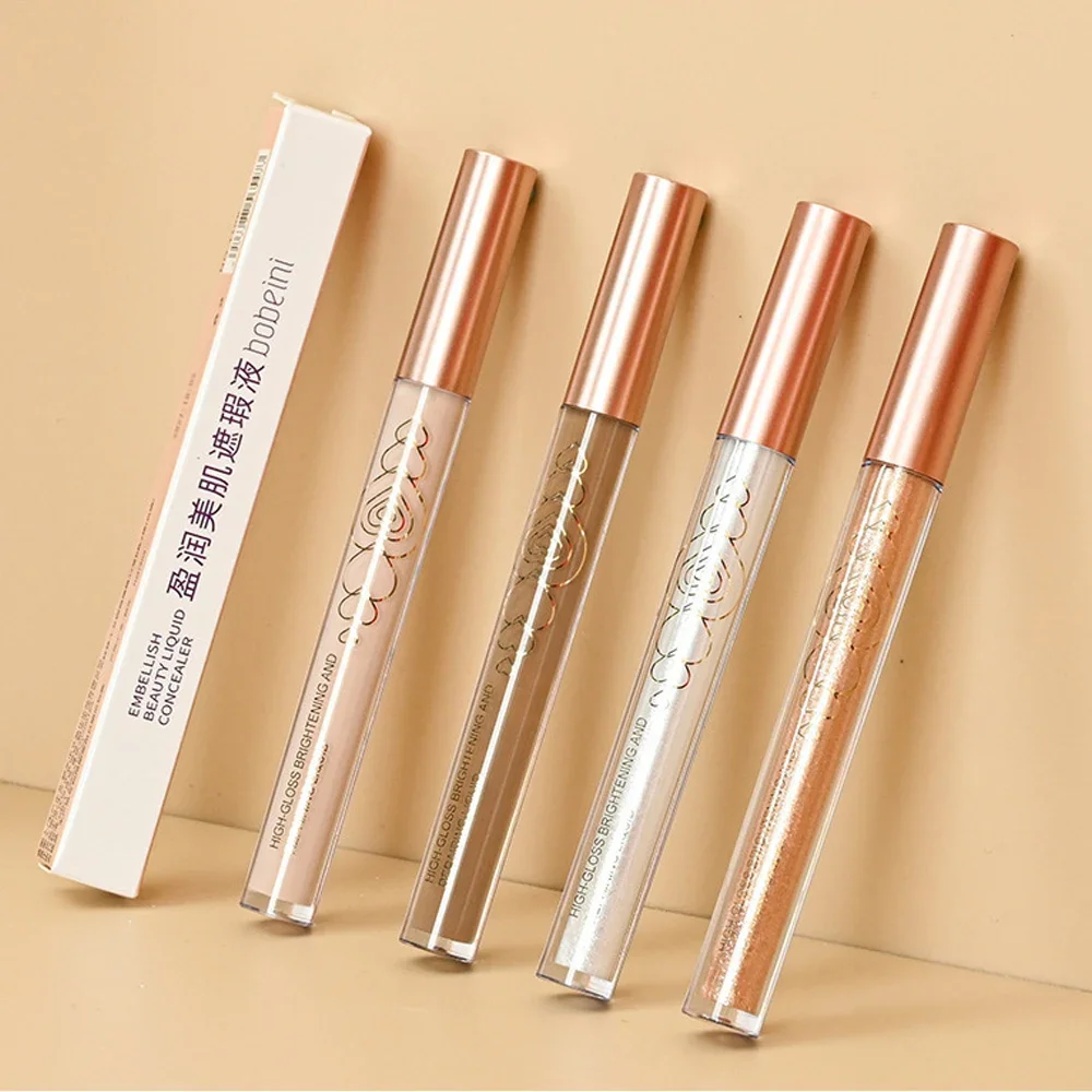 4 Colors Highlighter Face Contouring Concealer Stick Waterproof Moisturizing Oil Control Foundation Brightening Face/Eye Makeup