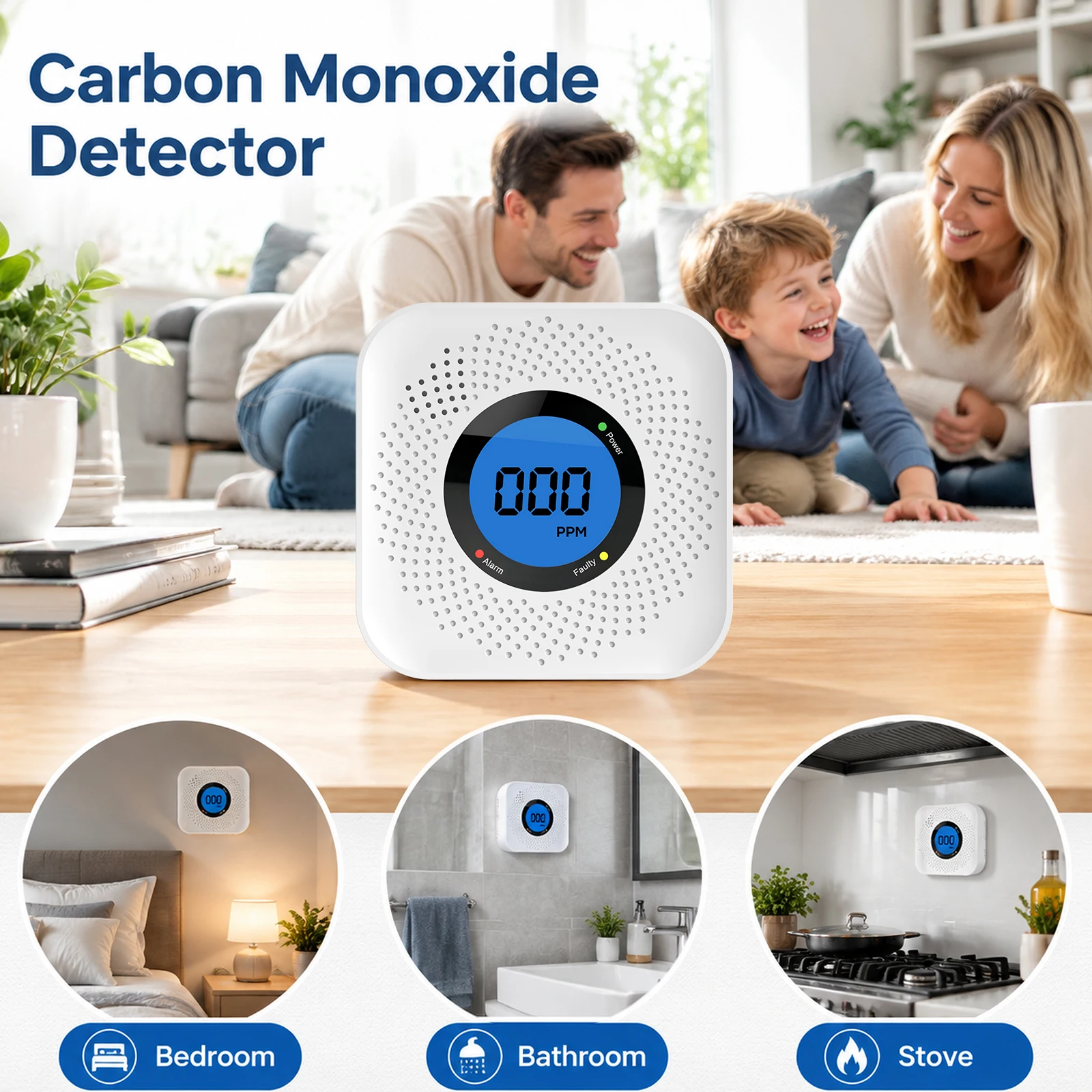 Detector autônomo de monóxido  - Carbon Monoxide Detector Combo avaliação e preço