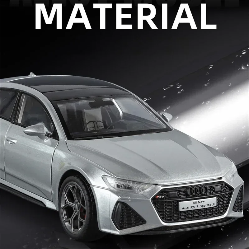 

1:24 Metal Sports Vehicles Car Model High Simulation Sound Light Collection Kids Toy Gift