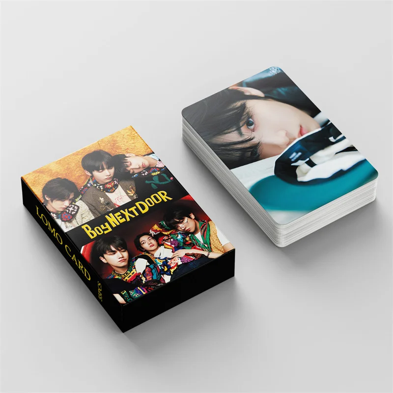 Ensemble de 55 cartes pour garçon, petite carte Druo, WHO! Carte cadeau Kpop avec photo imprimée, Park SungHo, Lee SangYoung, Han DongMin, Fan