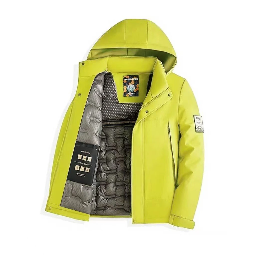 الرجال الموضة سترة واقية سترة رجالي سترات رجالي معطف الشتاء معطف الخريف الذكور الشارع الشهير يندبروف الدافئة Hombre في الهواء الطلق #4