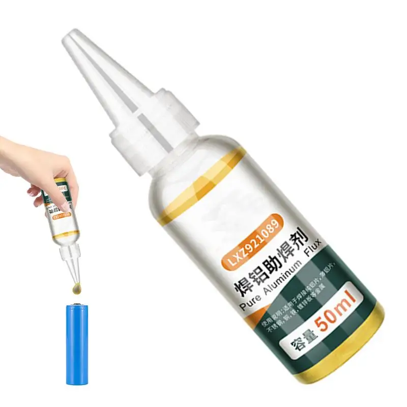 

50ML Solder Flux Liquid Flux Welding Solder Nontoxic Copper Paste Flux Nickel Copper Weld Flux For Circuit Boards Quick Welding