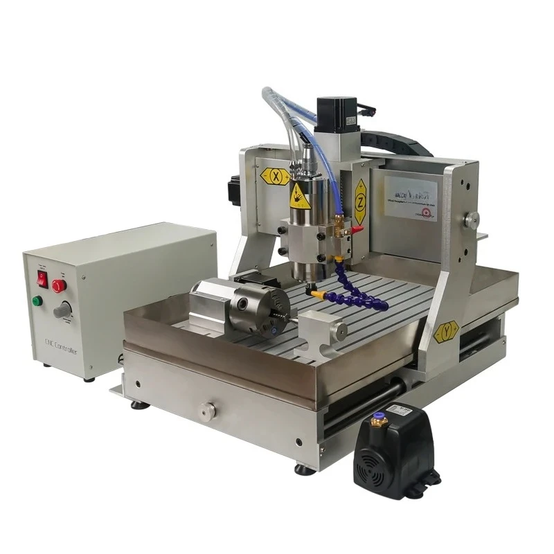 Hobby 3D CNC Router 3020 3040 6040 6090 2.2KW Spindle 4 Axis CNC Milling Engraving Drilling Carving Machine