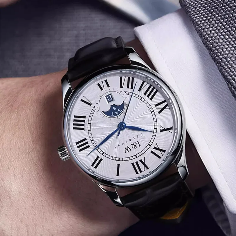 Montre CARNIVAL Mechanical Dress Watches for Men Brands Luxury Sapphire Man Automatic Wristwatches Mens Waterproof 2026 Reloj