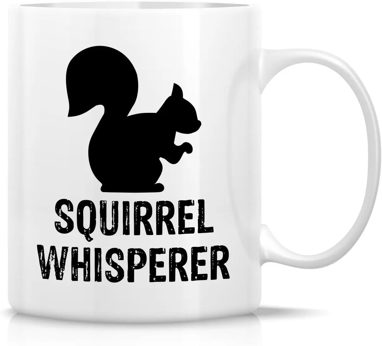 Funny Mug Squirrel Whisperer Cute Lovely 11 Oz Ceramic Coffee Mugs Motivational Inspirational Birthday Gifts for Friends